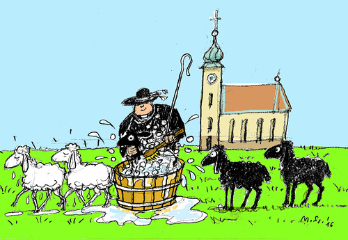 Zeichnung „Weißer“ Sonntag